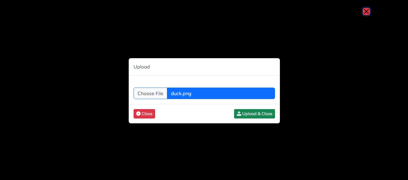 Upload Media tab 2